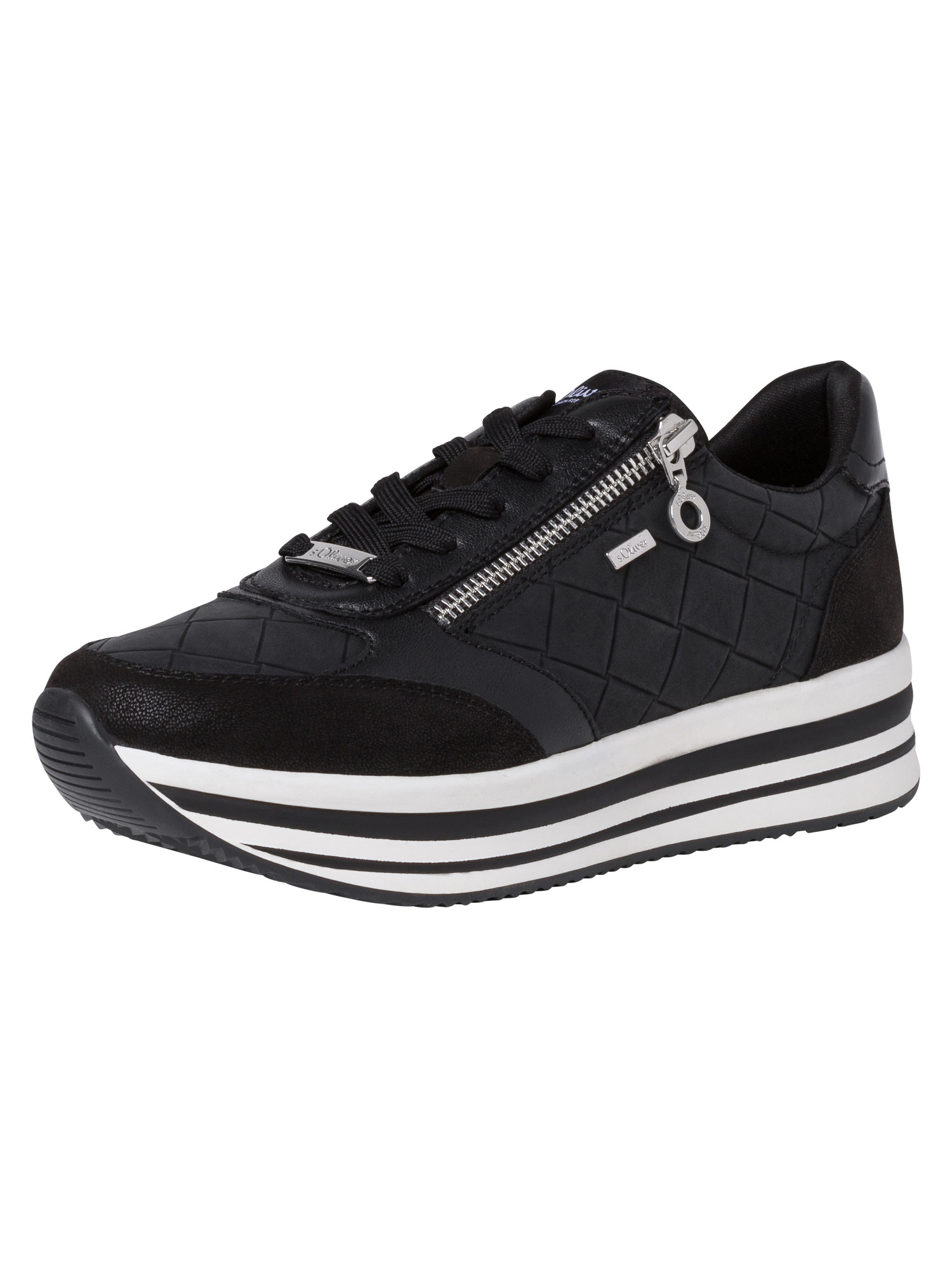 S taille 37-42 Oliver Femmes Plateforme sneaker Chaussures femmes navy vernis S taille 37-42 Oliver Femmes Plateforme sneaker Chaussures femmes navy vernis